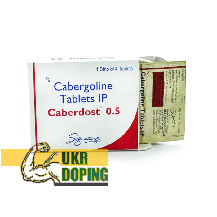 Каберголін 0,5 мг Hab Pharmaceuticals 1 таб.