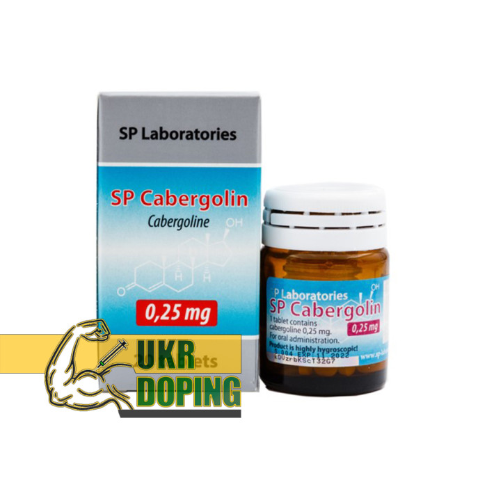 Каберголін 0,25 мг SP Laboratories 1 tab.