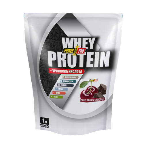Whey Protein зі смаком вишні в шоколаді 1кг
